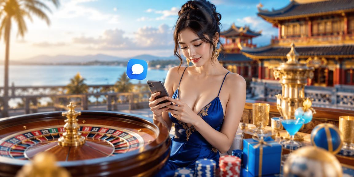 Khung cảnh Huế kết hợp roulette và trải nghiệm giải trí ven biển